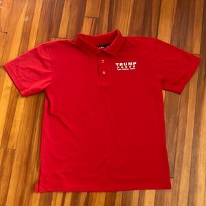 NWT 🐘 Trump Pence Mens Polo Shirt Size S